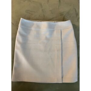 White House Black Market Ice blue mini skirt